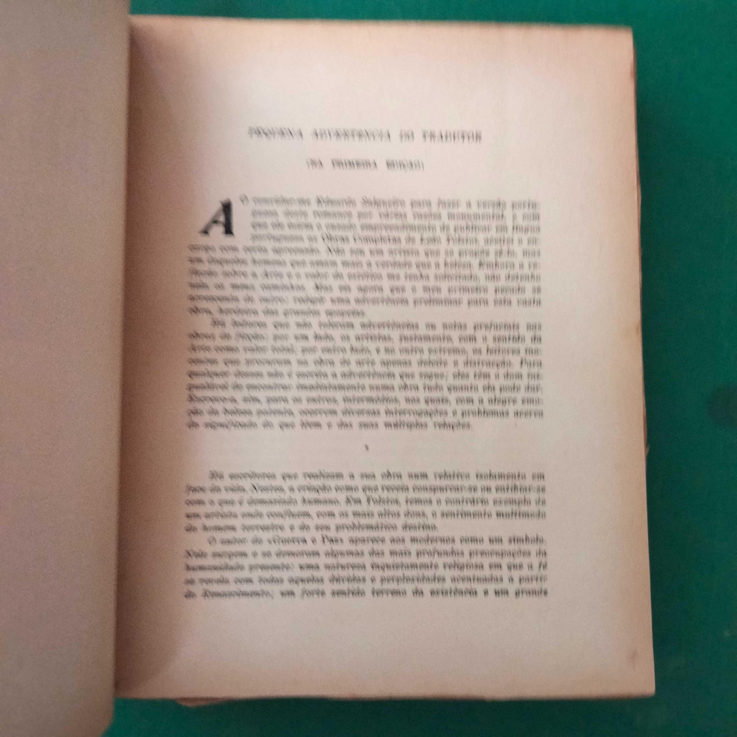 Guerra e Paz (3 vols.) de Leão Tolstói (trad. José Marinho)