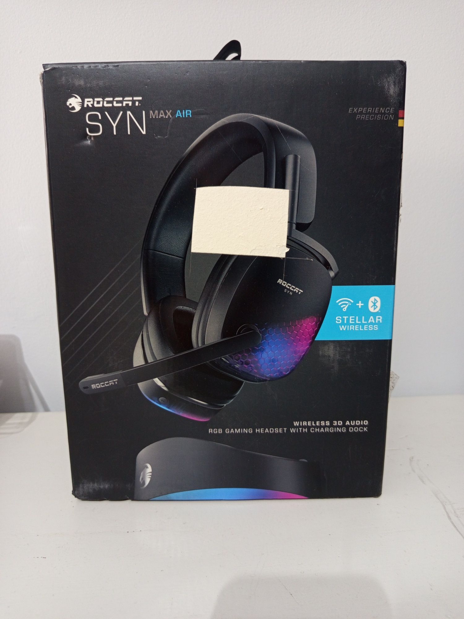 Roccat Syn Max Air słuchawki bezprzewodowe ze stacją