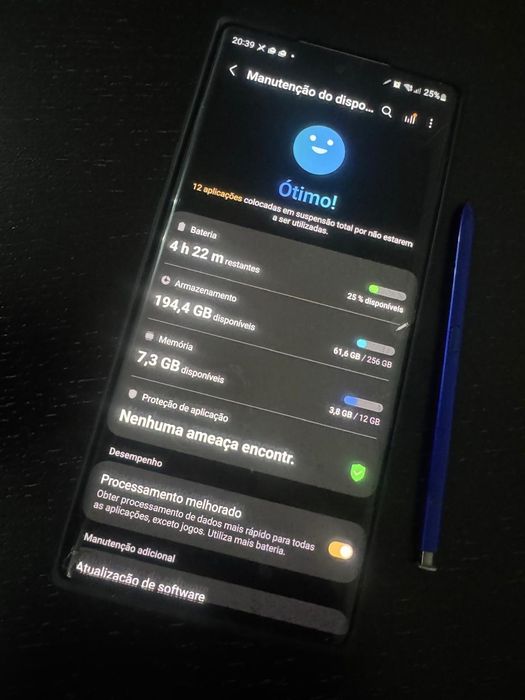 Samsung galaxy Note 10 plus + 12 GB Ram 256 GB   ver descrição não neg