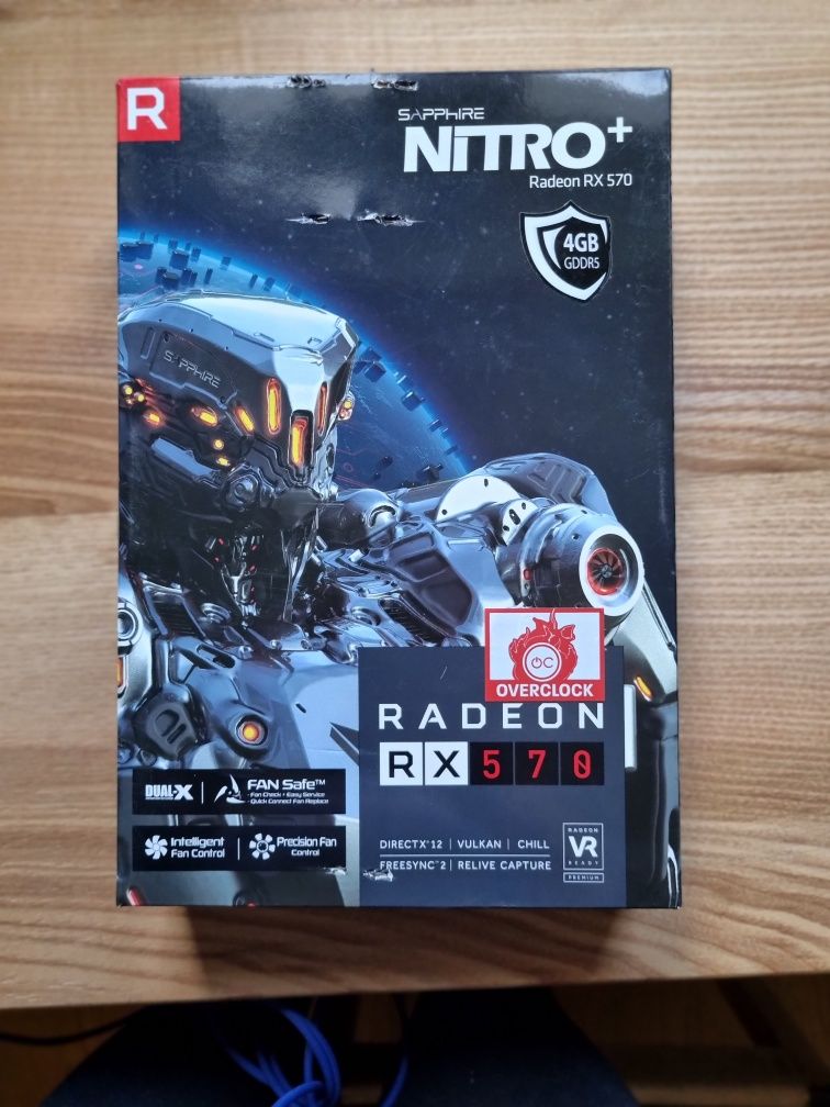 Sapphire nitro radeon rx570 4gb