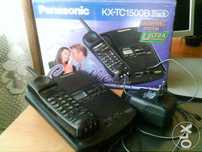 Telefon stacjonarny bezprzew. Panasonic z aut. sekret.