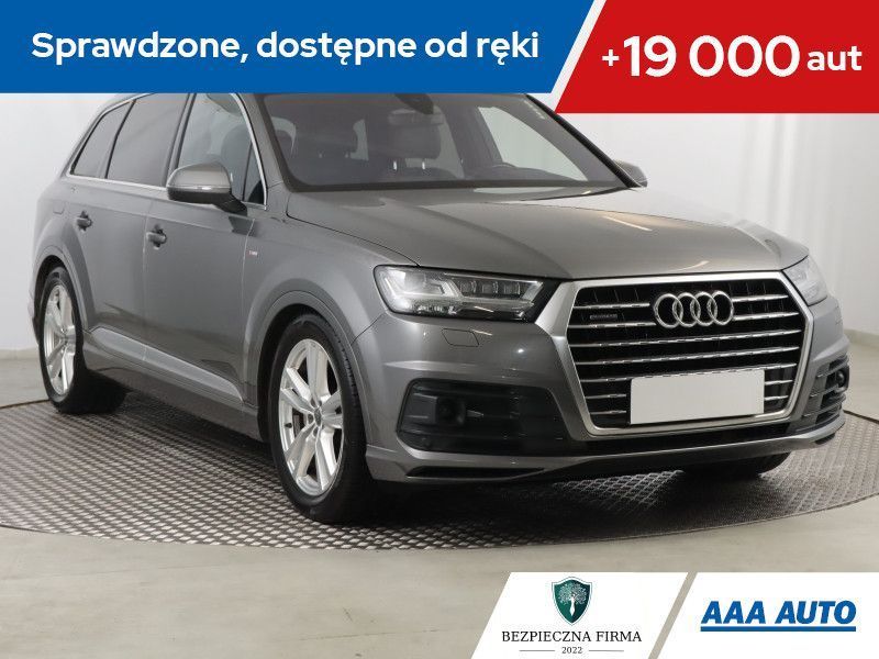 Audi Q7 3.0 TDI, Salon Polska, Serwis ASO, 272 KM, Automat, Skóra, Navi,
