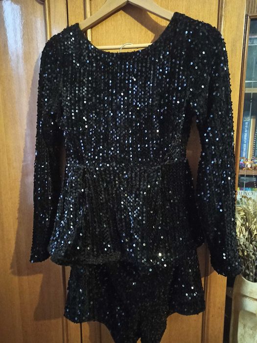 Костюм чорний вечірній 3 речі!