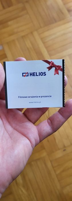 Sprzedam 3 bilety do kin helios Białystok