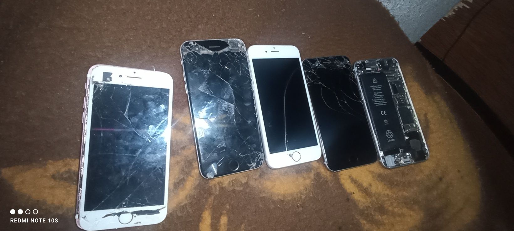 4 iPhone 6 e um 7 ler descrição