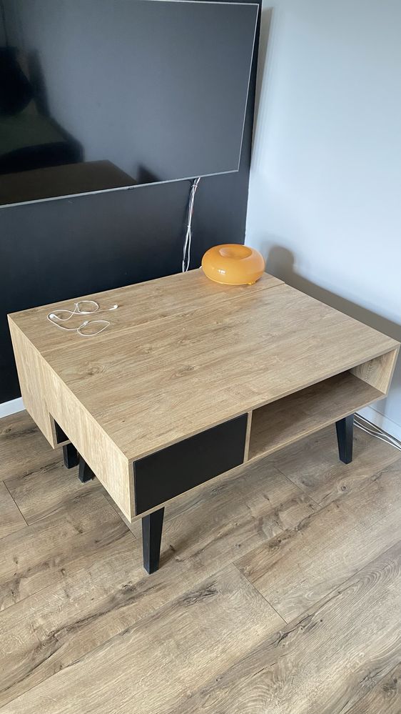 Szafka pod TV i ława, komplet