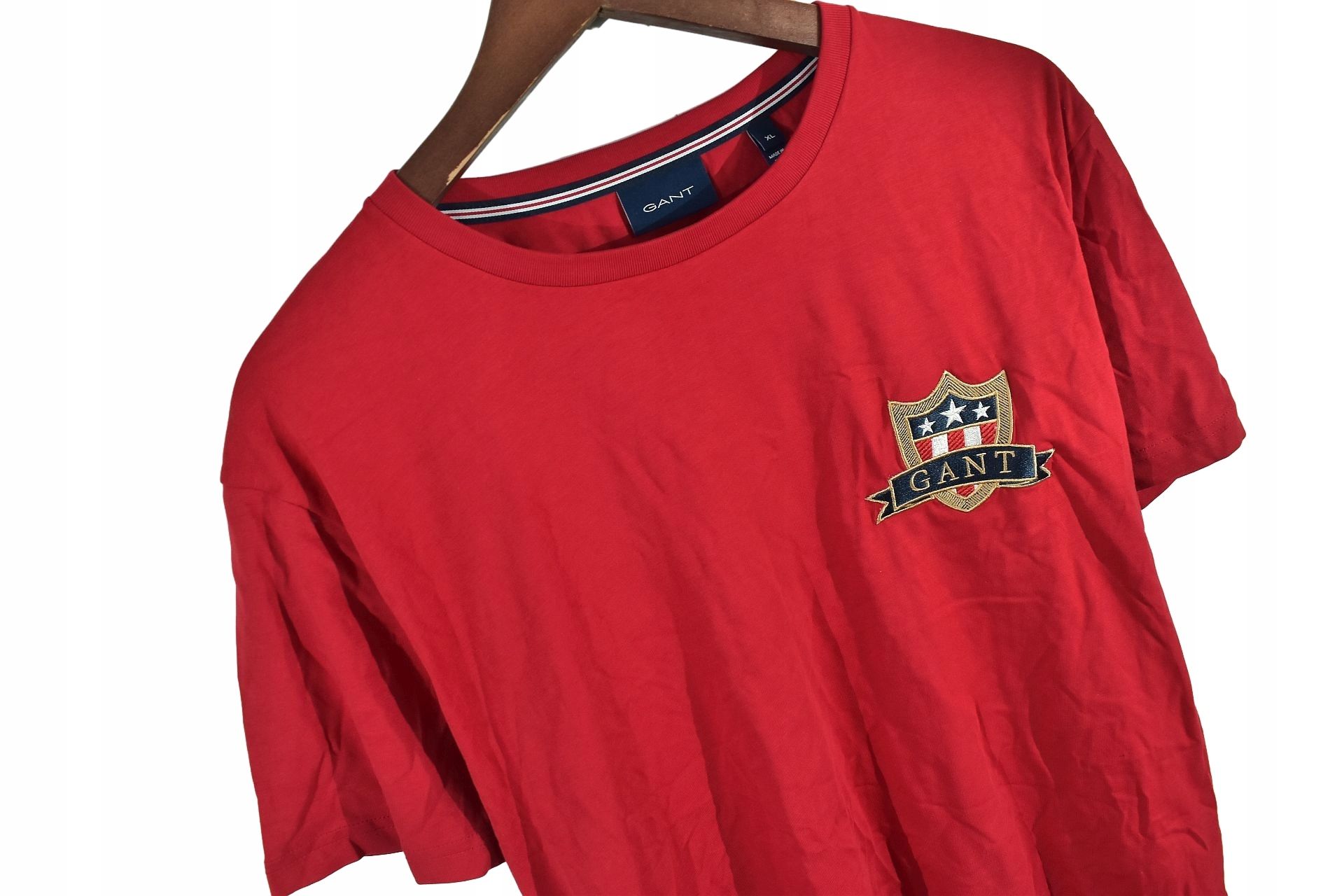 Gant Męska Koszulka Z Dużym Logo Premium Xl