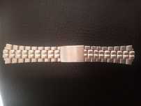 Bracelete pulseira relógio seiko original e outra BMW nova em pele