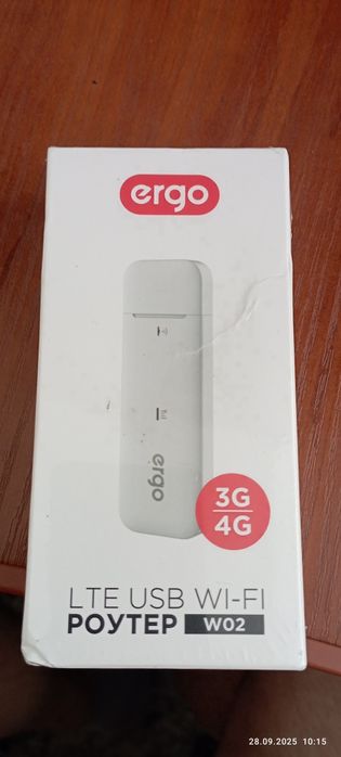 3G/4G USB WI-FI роутер Еrgo W02