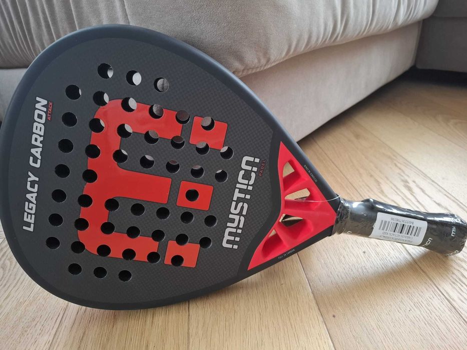 MYSTICA LEGACY CARBON ATTACK RED 2024 - nowa rakieta padel