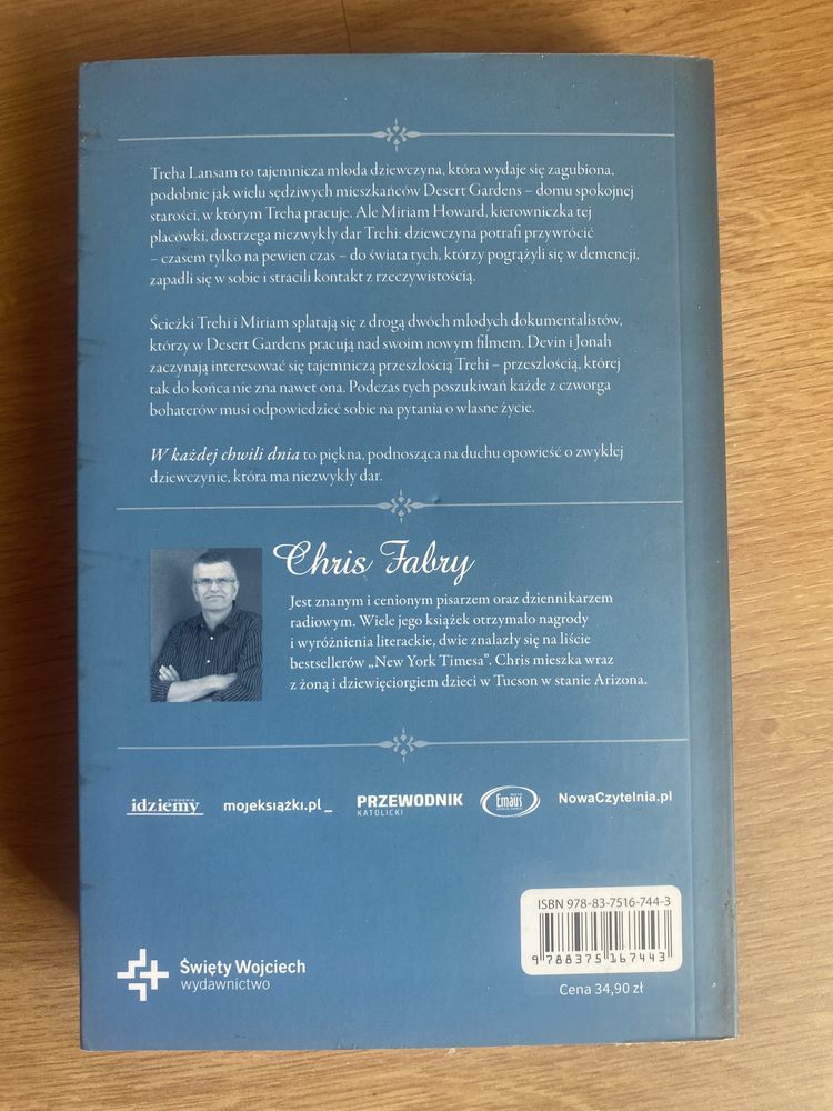 „W każdej chwili dnia”, Chris Fabry