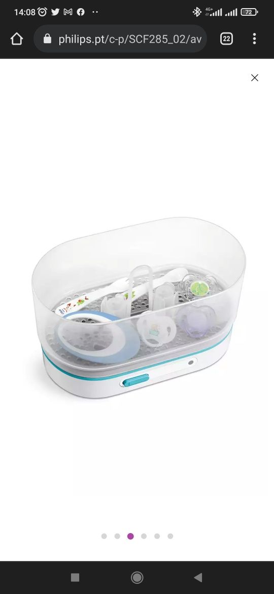 Esterilizador Philips Avent