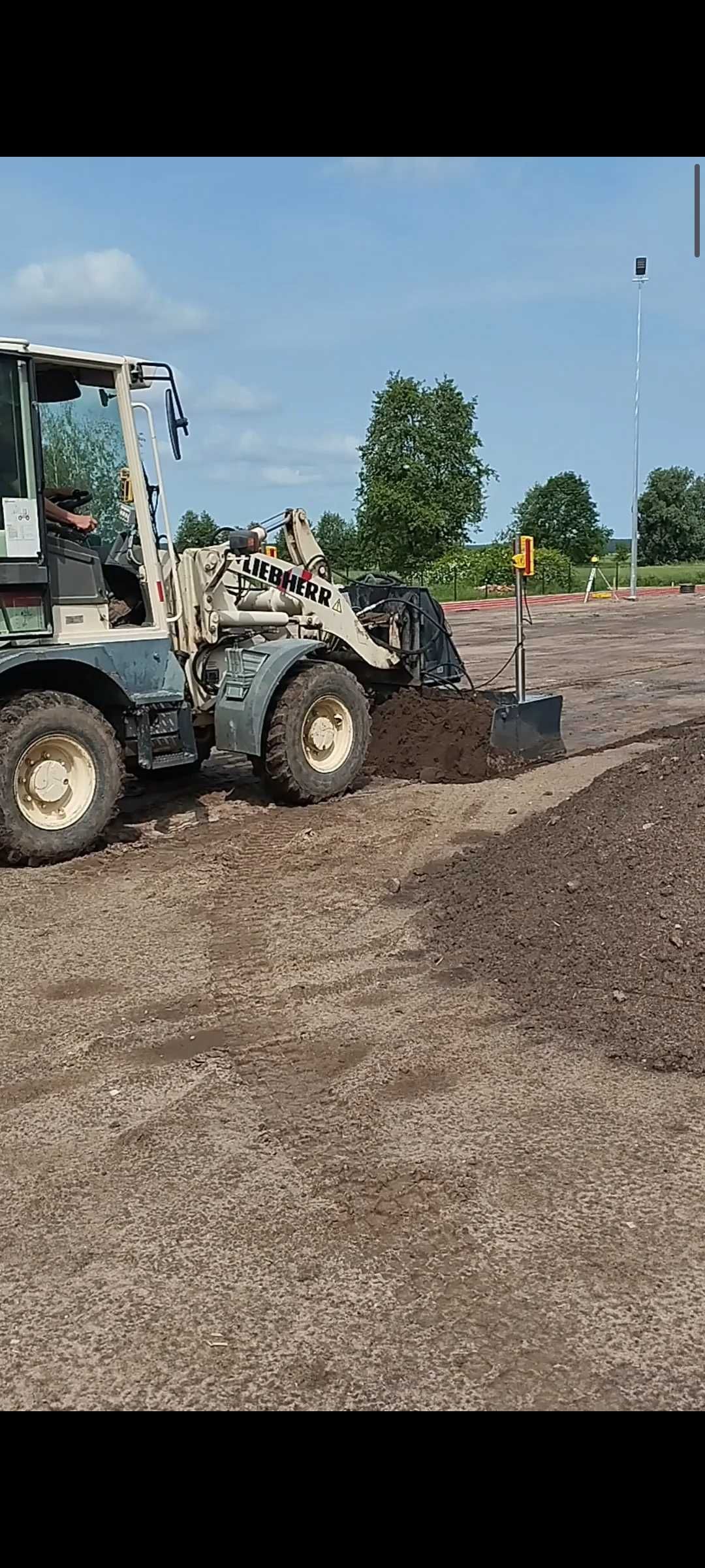 Liebherr 506 stereo 2005 wraz z łatą 2D 3mb widły łyżka krokodyl