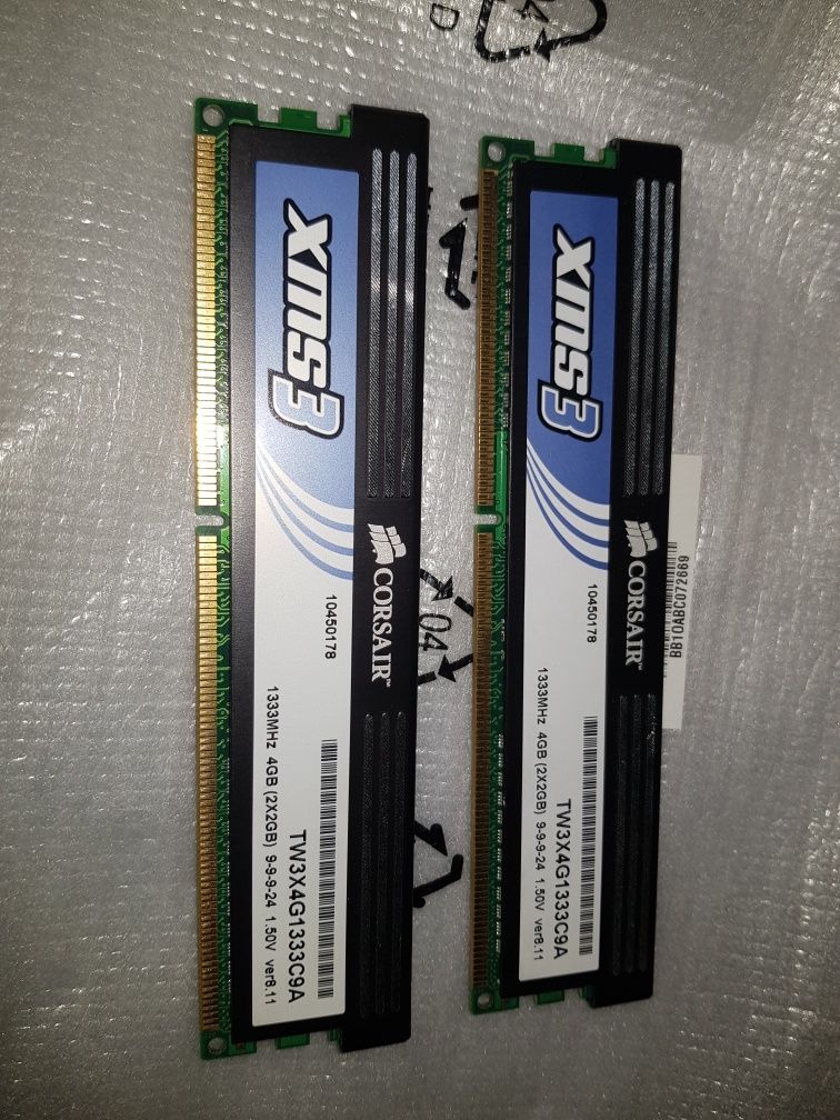 Pamieć ram ddr3 2x2gb