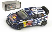Spark 1:43 - S4501 VW Polo WRC - Ogier Monte Carlo Winner