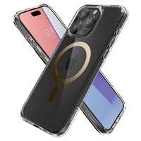 Etui Spigen Ultra Hybrid MagSafe do iPhone 15 Pro, Kolor Złoty