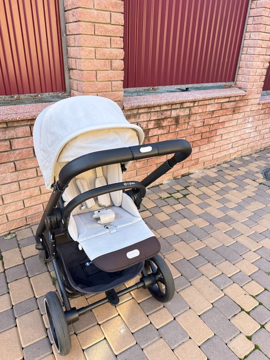 Коляска Cybex balios S Lux 3 в 1 Stone grey і Anton B2 i-Size 2024