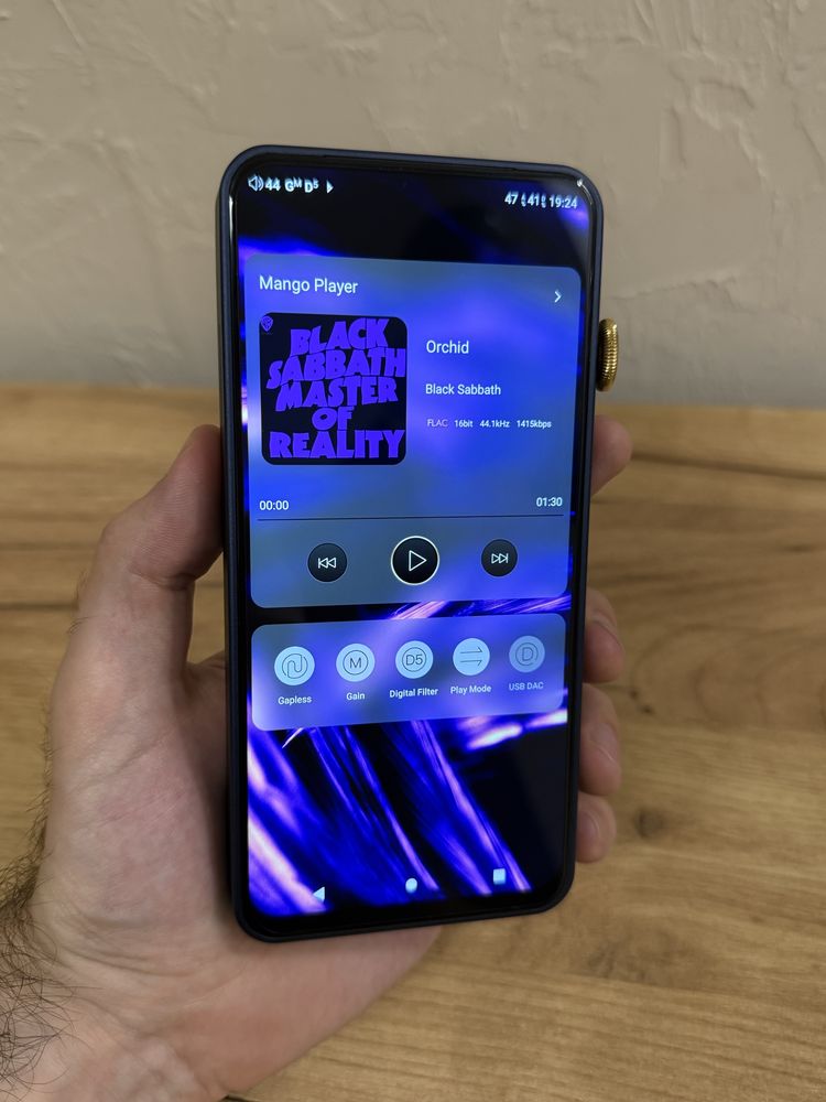 iBasso DX300 зі стоковим підсилювачем та шкіряним чохлом