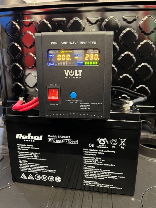 УПС НОВІ Volt Polska Sinus PRO 1000E 12V 220V