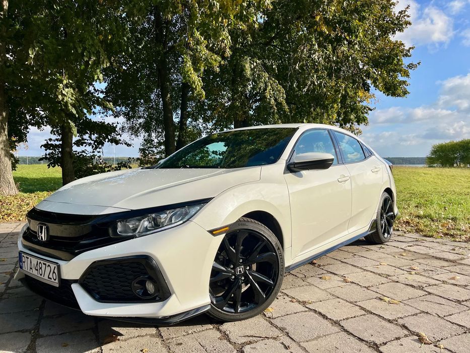 Honda Civic Honda Civic X Hatchback 1.5 Turbo 182 KM CVT | 2017 | LX | Biała Perła