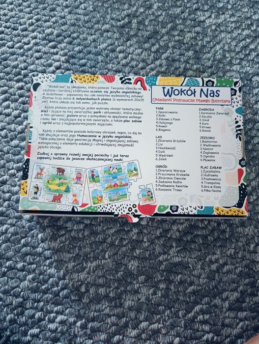 Wokół Nas Puzzle po angielsku