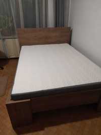 Łóżko  140/200 z materacem , złożone i nie używane