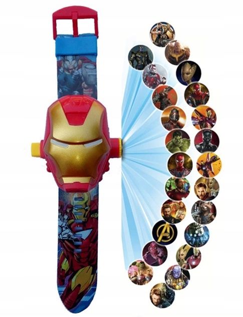 Zegarek Projektor Iron Man