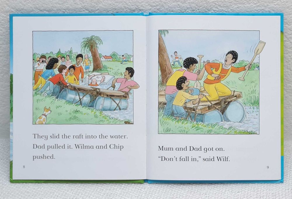The Raft Race, First Stories Level 4, książka po angielsku dla dzieci