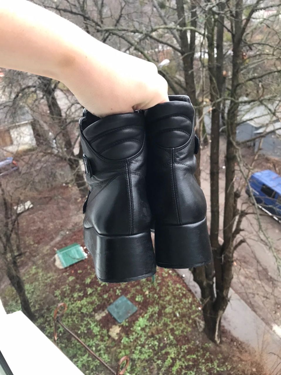Kelton итальянские кожаные зимние ботинки на меху