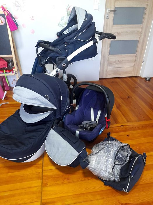 Sprzedam wozek 2w1 plus nosidelko