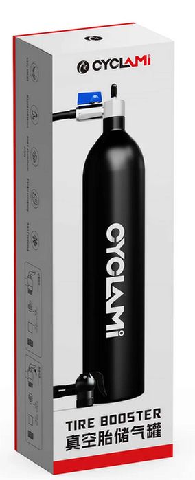 CYCLAMI BOOSTER Zbiornik 1,2L Wysokociśnieniowy 200Psi do Bezdętkowych
