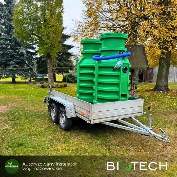 Oczyszczalnia ścieków biologiczna BIOTECH dla 4 osób
