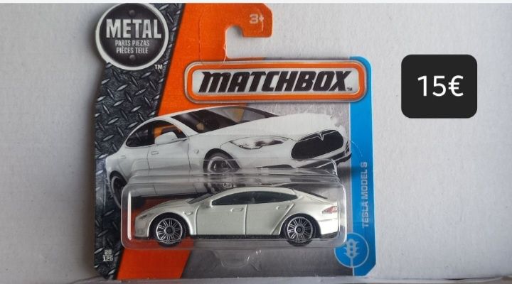 Tesla model s matchbox