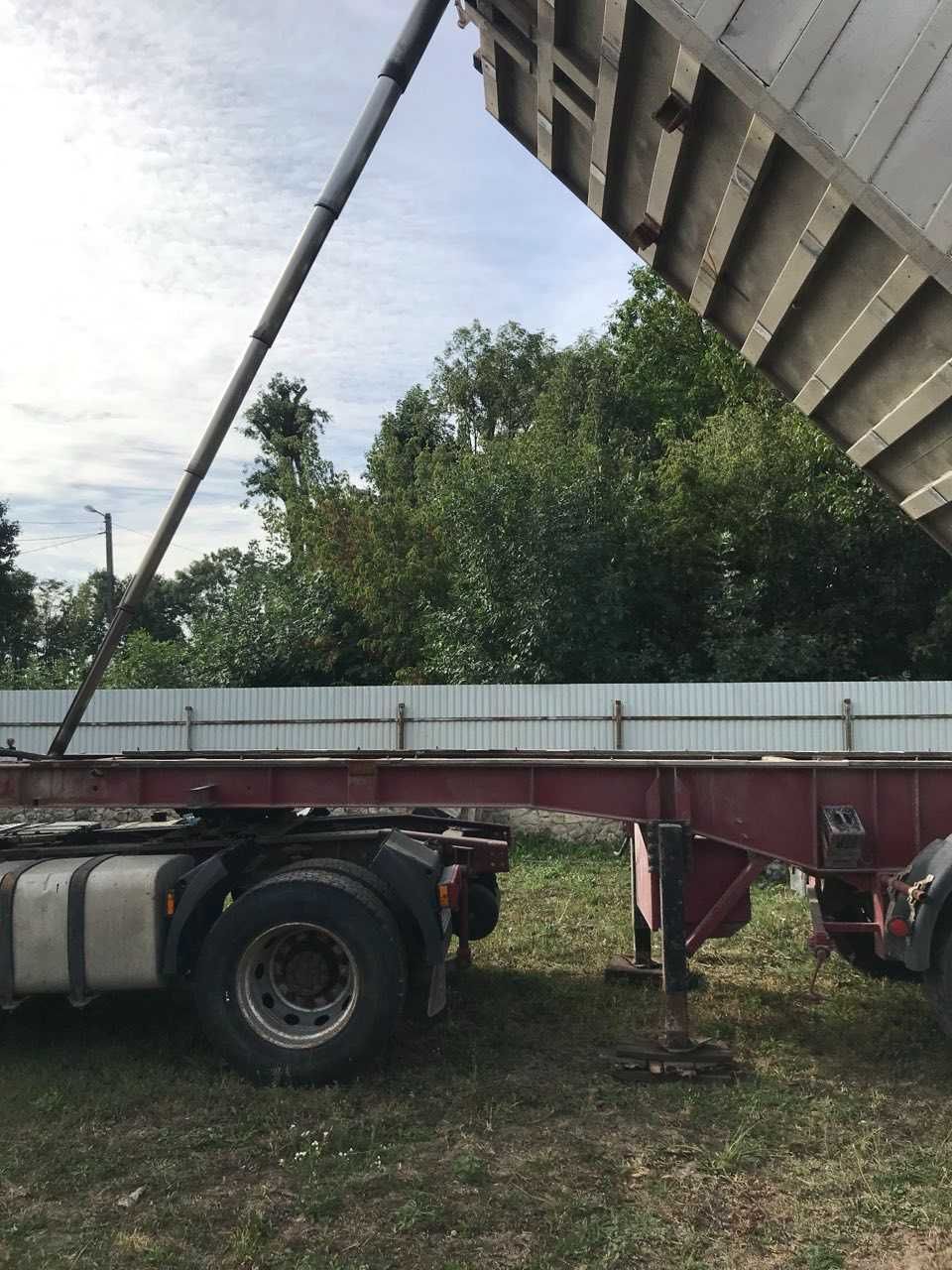 Напівпричіп, самоскид
