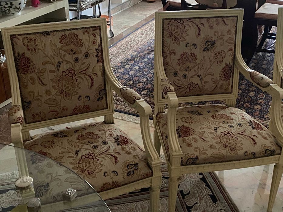 4 cadeiras de salão