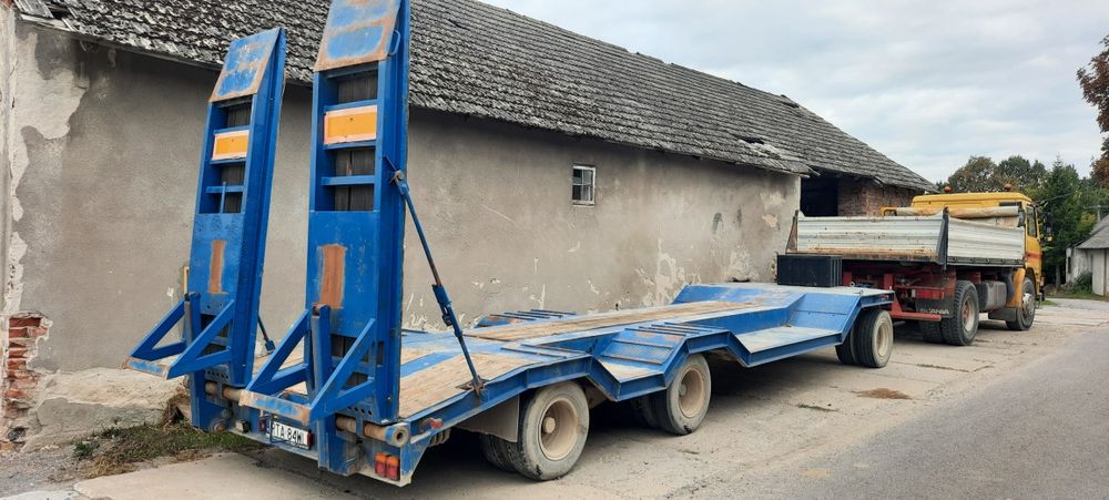 Goldhofer TUE 3 przyczepa niskopodwoziowa