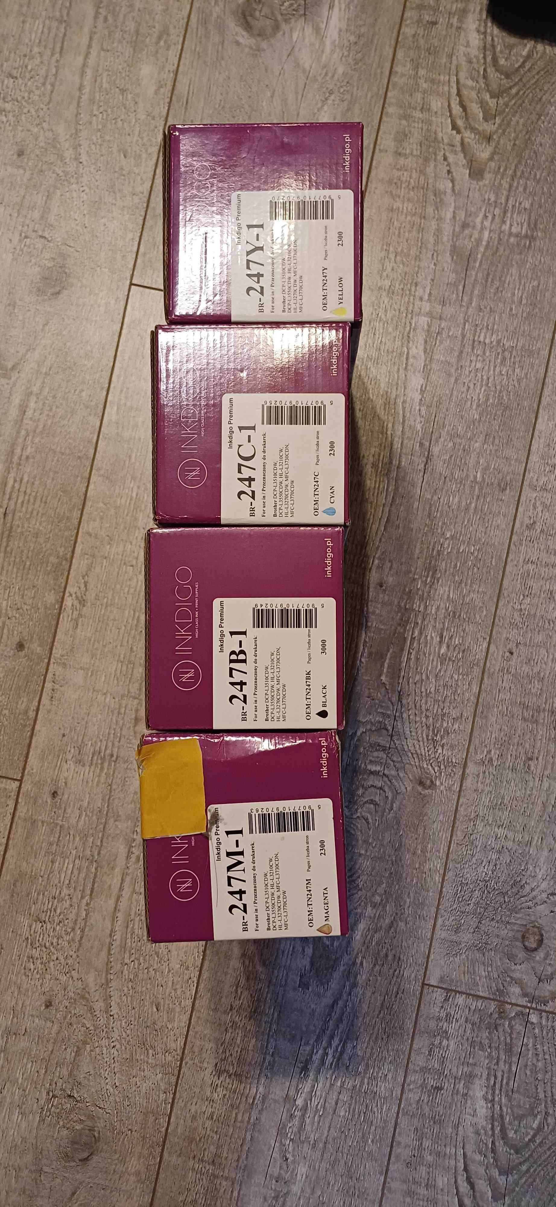 Drukarka Brother DCP-L3510CDW Kolor WiFi Duplex+4 zamienniki cartridge
