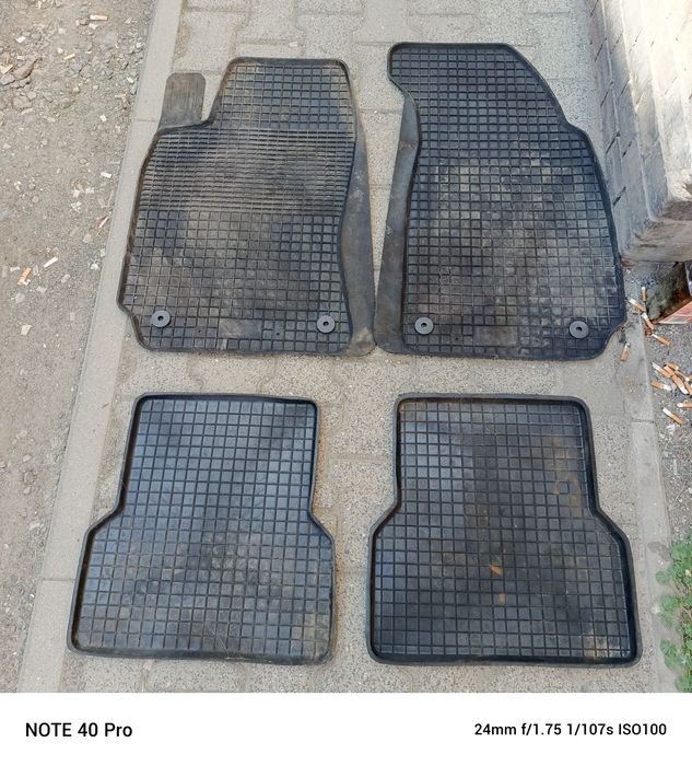 Dywaniki gumowe komplet 4szt