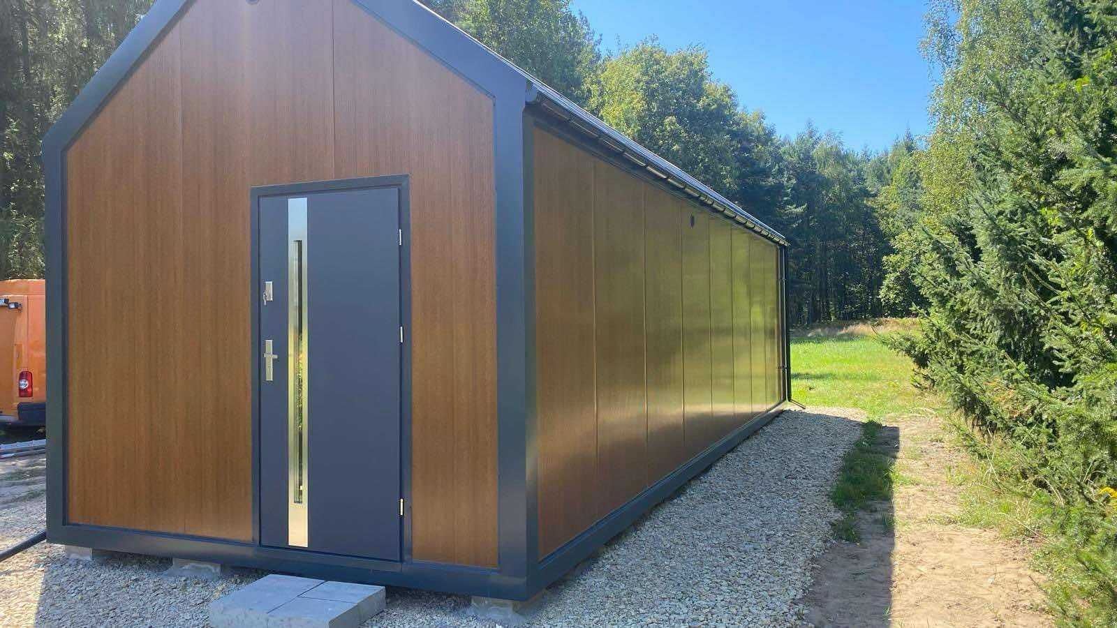 Domek letniskowy/całoroczny 10x3,5 (35m2) - wyposażony