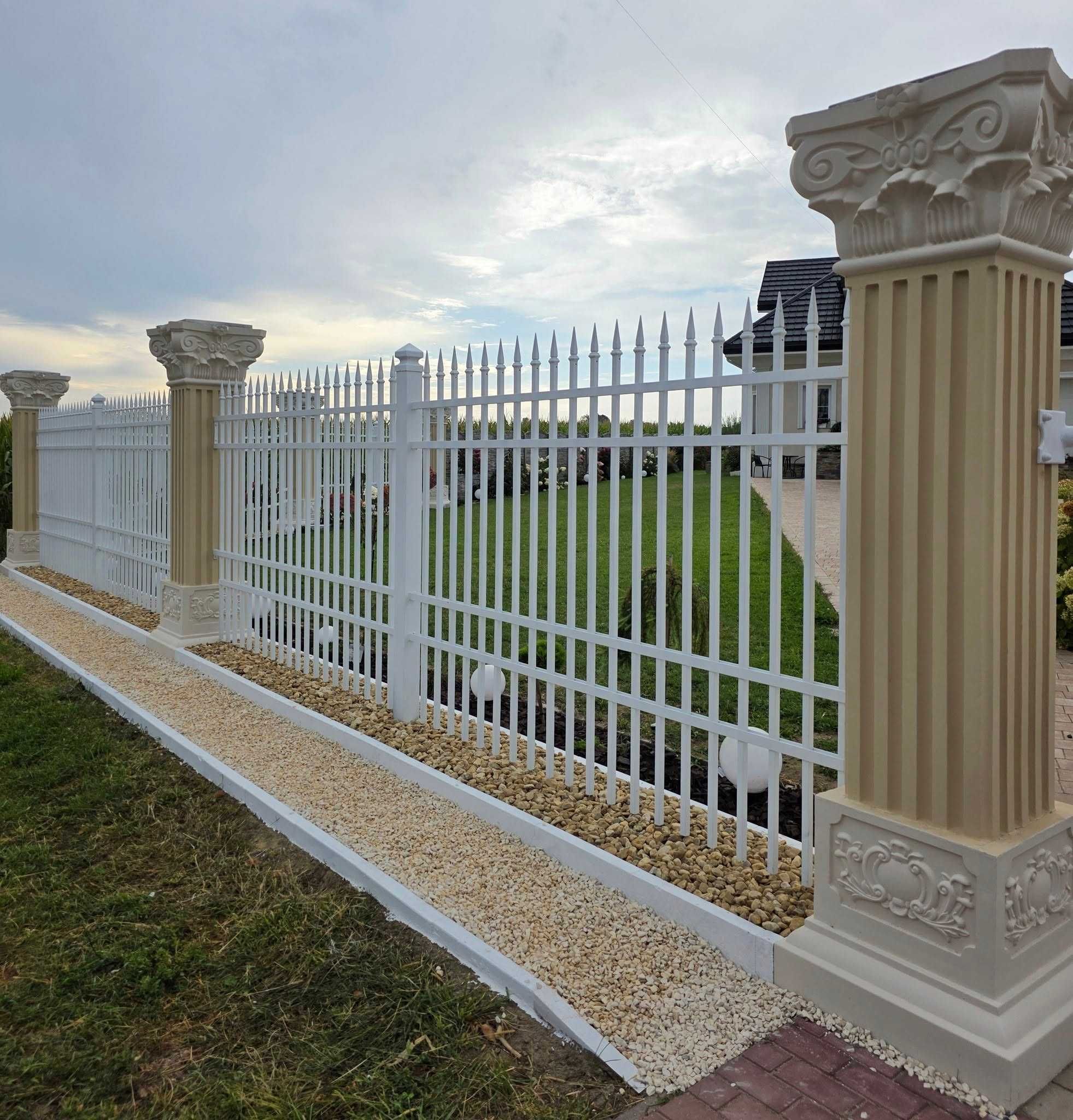 Słupki,Słupy Stylowe,Ogrodzenia Dworkowe,Betonowe,Willa Parkowa,Murki