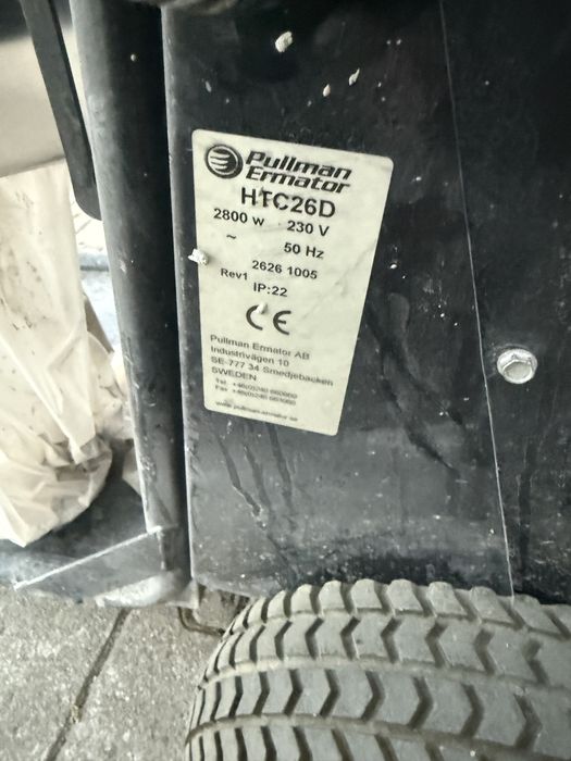 Odkurzacz przemysłowy htc