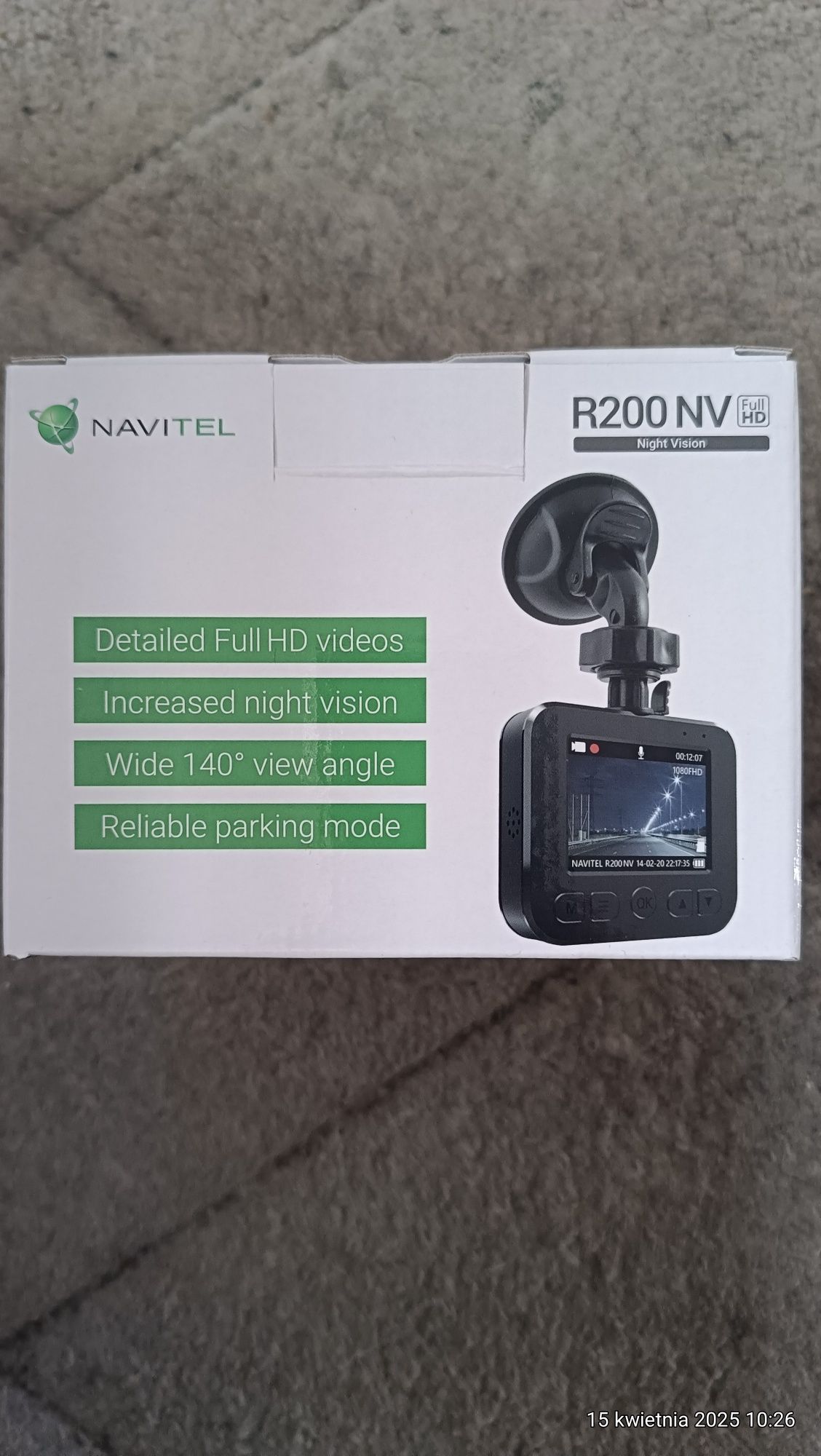 Wideorejestrator Navitel R200 night vision