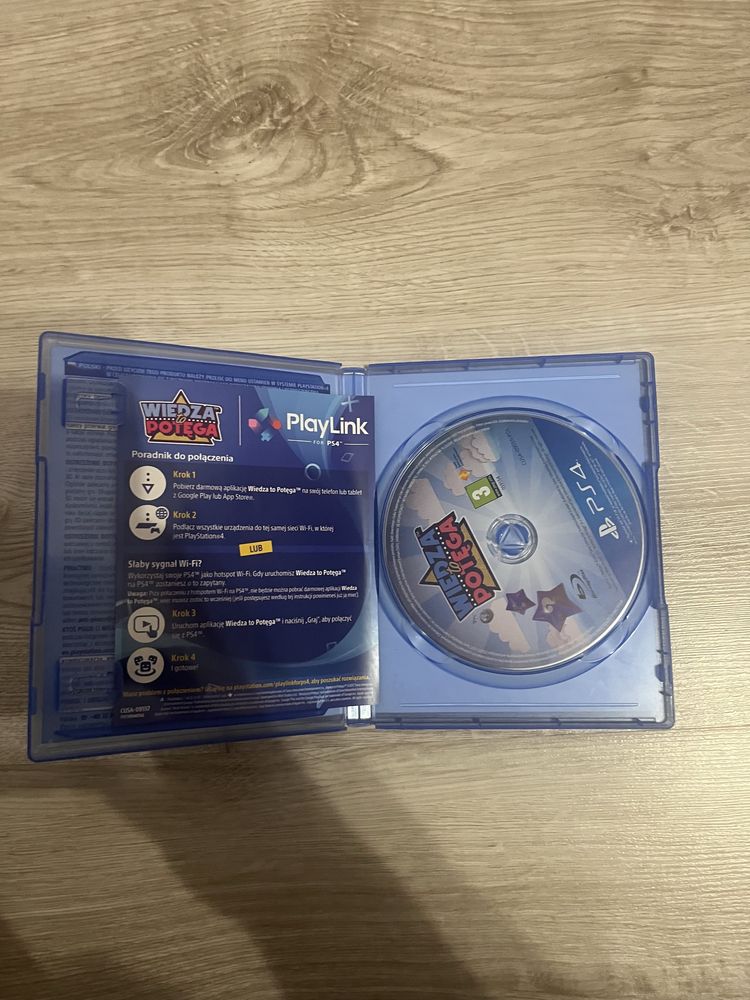 Wiedza to potęga ps4/5 po polsku jak nowa