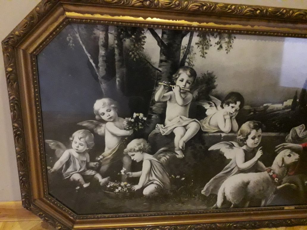 Obraz święty Maria i anioły