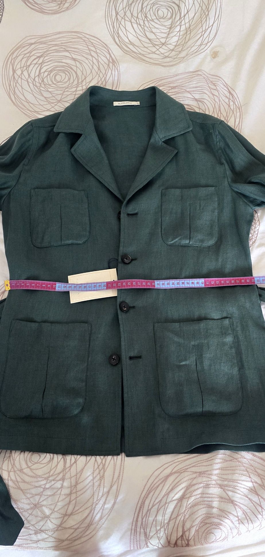 Nowa Kurtka Safari Jacket Suitsupply r. 46 (100%len)
