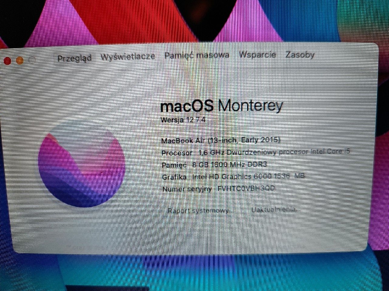 Laptop Macbook Air i5 8GB 128GB