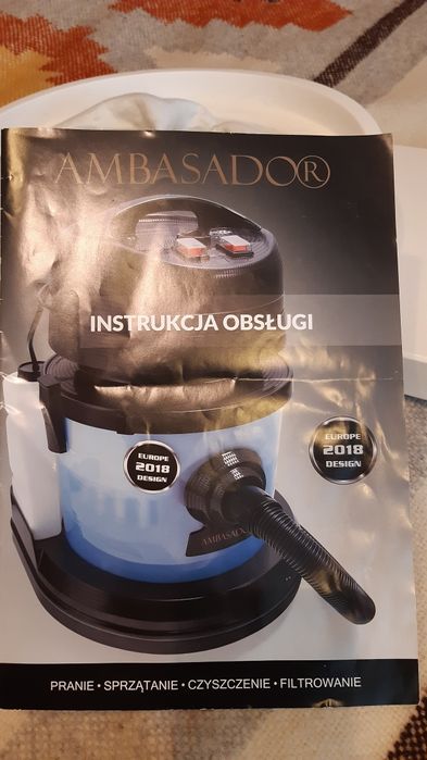 Odkurzacz piorący antyalergiczny Ambasador 2018
