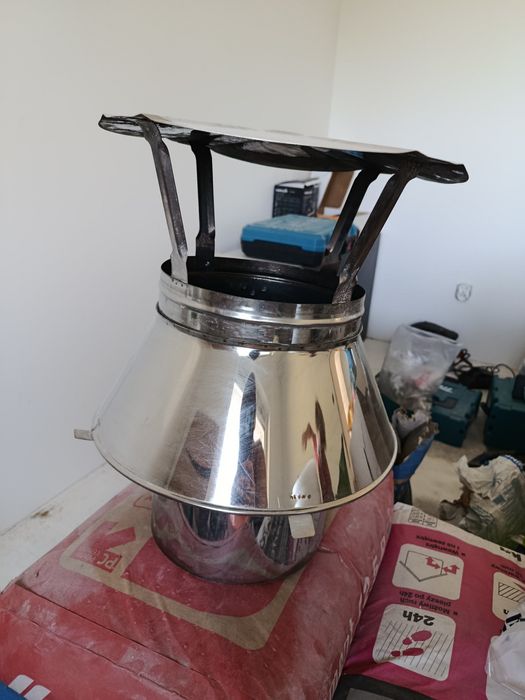 Daszek, nasada na komin- nierdzewny