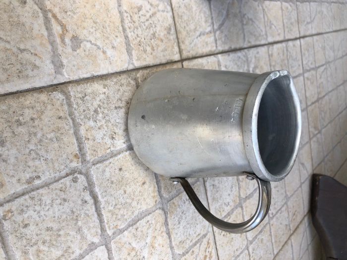 Cafeteiras antigas aluminio