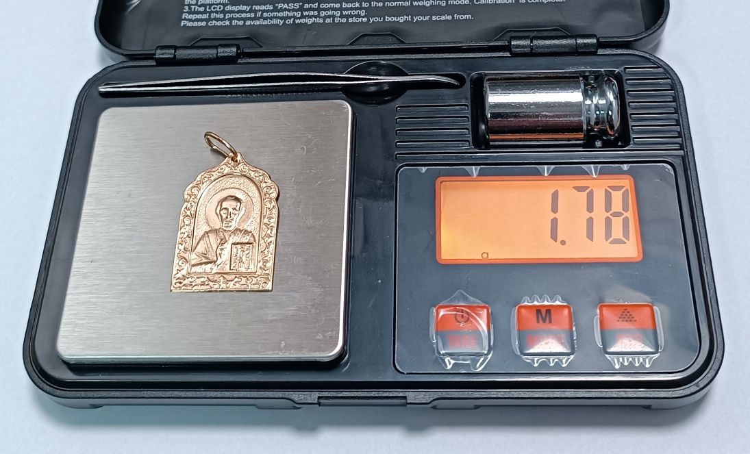 Золота підвіска 1.78г 585